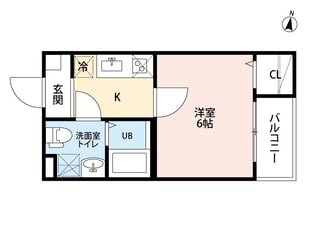 supersunny 日比野の物件間取画像